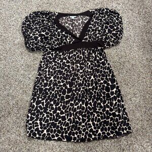 En Focus Cheetah Print Dress - Women's Size 18W - Preowned - 2056